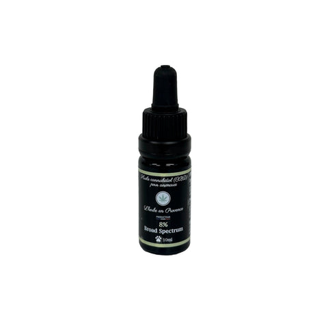 Huile CBD animaux Full Spectrum 8%